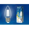 Лампа светодиодная филаментная диммируемая Uniel E27 5W 3000K прозрачная LED-C35-5W/WW/E27/CL/DIM UL-00003643 Лампа светодиодная филаментная диммируемая Uniel E27 5W 3000K прозрачная LED-C35-5W/WW/E27/CL/DIM UL-00003643