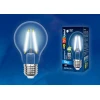 Лампа светодиодная филаментная Uniel E27 12W 4000K прозрачная LED-A60-12W/4000K/E27/CL PLS02WH UL-00004867
