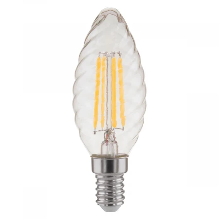 Лампа светодиодная филаментная Elektrostandard E14 7W 3300K прозрачная a049117