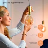 Лампа светодиодная диммируемая филаментная Gauss Smart Home Filament E14 4,5W 2700K прозрачная 1230112 Лампа светодиодная диммируемая филаментная Gauss Smart Home Filament E14 4,5W 2700K прозрачная 1230112
