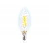 Лампа светодиодная филаментная Ambrella light E14 6W 6400K прозрачная 202126 Лампа светодиодная филаментная Ambrella light E14 6W 6400K прозрачная 202126