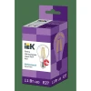 Лампа светодиодная филаментная IEK E27 11W 4000K прозрачная LLF-A60-11-230-40-E27-CL Лампа светодиодная филаментная IEK E27 11W 4000K прозрачная LLF-A60-11-230-40-E27-CL