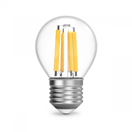 Лампа светодиодная филаментная Gauss E27 13W 4100K прозрачная 105802213