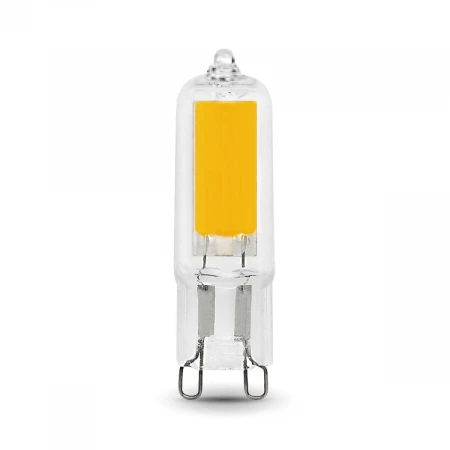 Лампа светодиодная Gauss G9 4.5W 4100K прозрачная 107809204