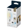 Лампа светодиодная филаментная диммируемая WiZ E14 4,9W 2700-6500K прозрачная Wi-Fi BLE 40W C35 E14927-65CL1PF/6 929003017601 Лампа светодиодная филаментная диммируемая WiZ E14 4,9W 2700-6500K прозрачная Wi-Fi BLE 40W C35 E14927-65CL1PF/6 929003017601