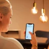 Лампа светодиодная филаментная диммируемая WiZ E14 4,9W 2700-6500K прозрачная Wi-Fi BLE 40W C35 E14927-65CL1PF/6 929003017601 Лампа светодиодная филаментная диммируемая WiZ E14 4,9W 2700-6500K прозрачная Wi-Fi BLE 40W C35 E14927-65CL1PF/6 929003017601
