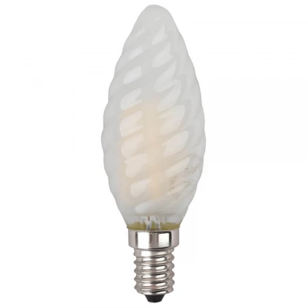 Лампа светодиодная филаментная ЭРА E14 5W 2700K матовая F-LED BTW-5W-827-E14 frost Б0027937