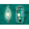 Лампа галогенная Uniel E14 60W прозрачная HCL-60/CL/E14 flame 01080