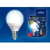 Лампа светодиодная диммируемая Uniel E14 7W 4000K матовая LED-G45 7W/4000K/E14/FR/DIM PLP01WH UL-00004300 Лампа светодиодная диммируемая Uniel E14 7W 4000K матовая LED-G45 7W/4000K/E14/FR/DIM PLP01WH UL-00004300