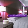 Лампа светодиодная диммируемая Gauss Smart Home E14 5W 2700-6500K RGBW матовая 1190112 Лампа светодиодная диммируемая Gauss Smart Home E14 5W 2700-6500K RGBW матовая 1190112