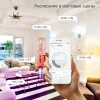 Лампа светодиодная диммируемая Gauss Smart Home E27 10W 2700-6500K RGBW матовая 1180112 Лампа светодиодная диммируемая Gauss Smart Home E27 10W 2700-6500K RGBW матовая 1180112