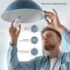 Лампа светодиодная диммируемая Gauss Smart Home E27 10W 2700-6500K RGBW матовая 1180112 Лампа светодиодная диммируемая Gauss Smart Home E27 10W 2700-6500K RGBW матовая 1180112