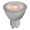 Лампа светодиодная диммируемая Lucide GU10 5W 2200K серая 49010/05/36 Лампа светодиодная диммируемая Lucide GU10 5W 2200K серая 49010/05/36
