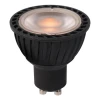 Лампа светодиодная диммируемая Lucide GU10 5W 2200K черная 49010/05/30 Лампа светодиодная диммируемая Lucide GU10 5W 2200K черная 49010/05/30