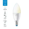 Лампа светодиодная диммируемая WiZ E14 4,9W 2700-6500K матовая Wi-Fi BLE 40WC37E14927-65TW1PF/6 929002448702 Лампа светодиодная диммируемая WiZ E14 4,9W 2700-6500K матовая Wi-Fi BLE 40WC37E14927-65TW1PF/6 929002448702