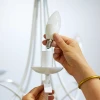 Лампа светодиодная диммируемая WiZ E14 4,9W 2700K матовая Wi-Fi BLE 40W C37E14927DIM1PF/6 929002448502