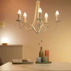 Лампа светодиодная диммируемая WiZ E14 4,9W RGB+CCT матовая Wi-Fi BLE 40WC37E14922-65RGB1PF/6 929002448802 Лампа светодиодная диммируемая WiZ E14 4,9W RGB+CCT матовая Wi-Fi BLE 40WC37E14922-65RGB1PF/6 929002448802