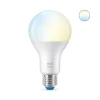 Лампа светодиодная диммируемая WiZ E27 13W 2700-6500K матовая Wi-Fi BLE100WA67E27927-65TW1PF/6 929002449602 Лампа светодиодная диммируемая WiZ E27 13W 2700-6500K матовая Wi-Fi BLE100WA67E27927-65TW1PF/6 929002449602