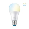 Лампа светодиодная диммируемая WiZ E27 8W 2700-6500K матовая Wi-Fi BLE 60W A60E27927-65TW1PF/6 929002383502 Лампа светодиодная диммируемая WiZ E27 8W 2700-6500K матовая Wi-Fi BLE 60W A60E27927-65TW1PF/6 929002383502