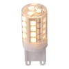 Лампа светодиодная диммируемая Lucide G9 3,5W 2700K прозрачная 49026/03/31 Лампа светодиодная диммируемая Lucide G9 3,5W 2700K прозрачная 49026/03/31