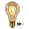 Лампа светодиодная Lucide E27 4W 2200K янтарная 49042/04/62 Лампа светодиодная Lucide E27 4W 2200K янтарная 49042/04/62