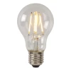 Лампа светодиодная диммируемая Lucide E27 5W 2700K прозрачная 49020/05/60 Лампа светодиодная диммируемая Lucide E27 5W 2700K прозрачная 49020/05/60