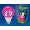 Лампа светодиодная для растений Uniel E27 14W прозрачная LED-A60-14W/SPSB/E27/CL PLP30WH UL-00006260