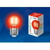 Лампа светодиодная филаментная Uniel E27 5W красная LED-G45-5W/RED/E27 GLA02RD UL-00002986 Лампа светодиодная филаментная Uniel E27 5W красная LED-G45-5W/RED/E27 GLA02RD UL-00002986
