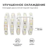 Светодиодная влагозащищенная лента Apeyron 14,4W/m 60LED/m 5050SMD холодный белый 5M 00-10 Светодиодная влагозащищенная лента Apeyron 14,4W/m 60LED/m 5050SMD холодный белый 5M 00-10