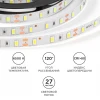 Светодиодная лента OGM 9,6W/m 60LED/m 5630SMD холодный белый 5M LSE-290 Светодиодная лента OGM 9,6W/m 60LED/m 5630SMD холодный белый 5M LSE-290