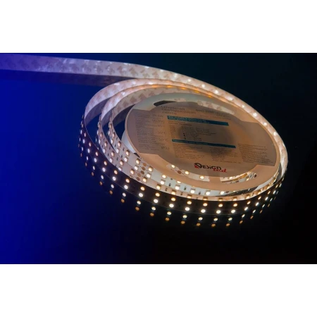 Светодиодная влагозащищенная лента DesignLed 28,8W/m 120LED/m 5050SMD разноцветный/теплый белый 5M 001134