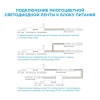 Светодиодная лента Apeyron 14,4W/m 60LED/m 5050SMD разноцветная 5M 00-310 Светодиодная лента Apeyron 14,4W/m 60LED/m 5050SMD разноцветная 5M 00-310