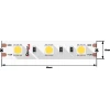 Светодиодная влагозащищенная лента DesignLed 14,4W/m 60LED/m 5050SMD холодный белый 5M 000513 Светодиодная влагозащищенная лента DesignLed 14,4W/m 60LED/m 5050SMD холодный белый 5M 000513