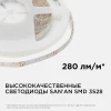 Светодиодная влагозащищенная лента Apeyron 4,8W/m 60LED/m 3528SMD зеленый 5M 00-07 Светодиодная влагозащищенная лента Apeyron 4,8W/m 60LED/m 3528SMD зеленый 5M 00-07