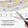 Светодиодная лента Apeyron 7,2W/m 30LED/m 5050SMD холодный белый 5M 10-40 Светодиодная лента Apeyron 7,2W/m 30LED/m 5050SMD холодный белый 5M 10-40