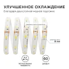 Светодиодная влагозащищенная лента Apeyron 4,8W/m 60LED/m 3528SMD теплый белый 5M 00-09 Светодиодная влагозащищенная лента Apeyron 4,8W/m 60LED/m 3528SMD теплый белый 5M 00-09