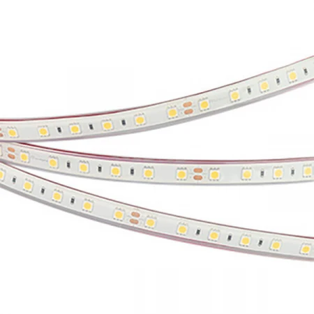 Светодиодная влагозащищенная лента Arlight 14,4W/m 60LED/m 5060SMD холодный белый 5M 036443