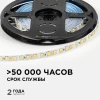Светодиодная лента OGM 9,6 W/m smd2835 5м 3000К LSE-256 Светодиодная лента OGM 9,6 W/m smd2835 5м 3000К LSE-256