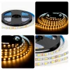 Светодиодная лента OGM 14,4W/m 60LED/m 5050SMD теплый белый 5M LSE-268 Светодиодная лента OGM 14,4W/m 60LED/m 5050SMD теплый белый 5M LSE-268