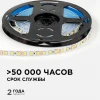 Светодиодная лента OGM 9,6W/m 120LED/m 2835SMD дневной белый 5M LSE-257 Светодиодная лента OGM 9,6W/m 120LED/m 2835SMD дневной белый 5M LSE-257