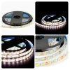 Светодиодная лента OGM 14,4W/m 60LED/m 5050SMD дневной белый 5M LSE-274 Светодиодная лента OGM 14,4W/m 60LED/m 5050SMD дневной белый 5M LSE-274