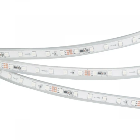 Светодиодная лента герметичная Arlight 14,4W/m 72LED/m 3535SMD разноцветный 5M SPI-P-F72-11mm 24V RGB-PX6 030484(2)