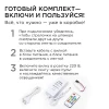 Комплект адресной светодиодной ленты Apeyron 24В, 14,4Вт/м, smd5050 10-99 Комплект адресной светодиодной ленты Apeyron 24В, 14,4Вт/м, smd5050 10-99