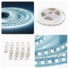 Светодиодная лента Apeyron 14,4W/m 120LED/m 2835SMD холодный белый 5M 00-52