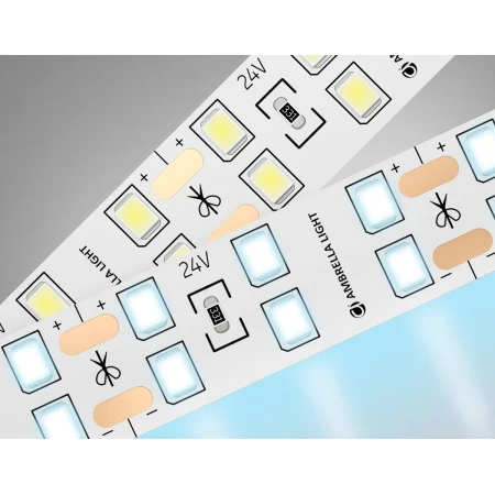 Светодиодная лента Ambrella Light 20W/m 204LED/m 2835SMD холодный белый 5M GS3603