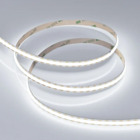 Светодиодная лента Arlight 11W/m 528Led/m CSP холодный белый 5M COB-X528-8mm 12V White6000 041792