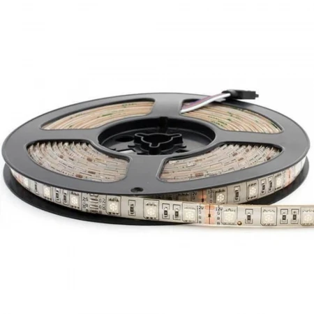 Лента светодиодная 12 Вт/м SMD2835 Открытая (IP20), теплый, 12В, 3М