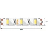 Светодиодная лента SWG 12W/m 60LED/m 5630SMD нейтральный белый 5M 001689 Светодиодная лента SWG 12W/m 60LED/m 5630SMD нейтральный белый 5M 001689