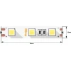 Светодиодная лента SWG 14,4W/m 60LED/m 5054SMD теплый белый 5M 002444 Светодиодная лента SWG 14,4W/m 60LED/m 5054SMD теплый белый 5M 002444