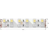 Светодиодная лента SWG 28,8W/m 120LED/m 5050SMD RGB/ теплый белый 5M 901044 Светодиодная лента SWG 28,8W/m 120LED/m 5050SMD RGB/ теплый белый 5M 901044